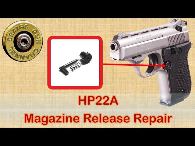 Repairing or Replacing the Mag Release