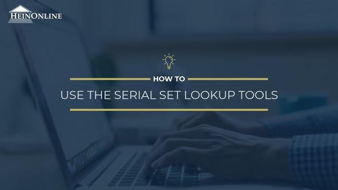 Using Online Tools for Lookup