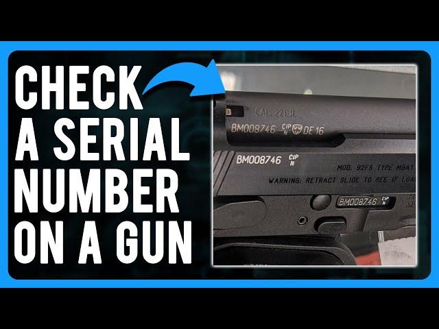 What to Expect from Gun Serial Number Searches