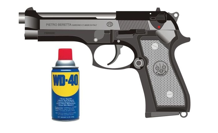 Can I Use WD-40 On My Guns? | Pedal Chile |