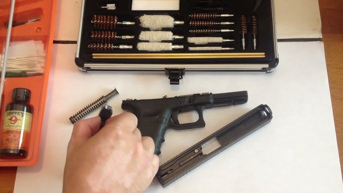 Glock 22 Gen 4 Pistol Disassembly and Cleaning Guide