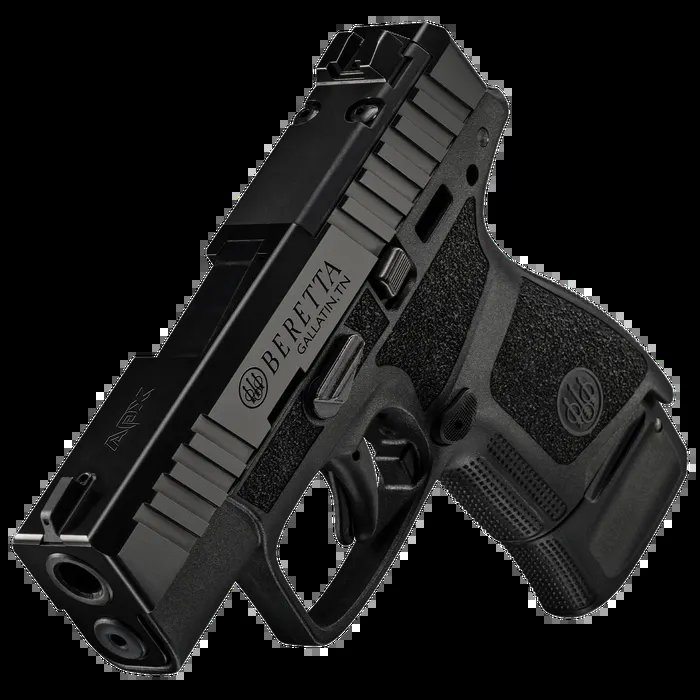 Beretta APX A1 Carry - Shorter Trigger, Red-Dot Ready Slide (official product image showing the compact, optics-ready pistol)