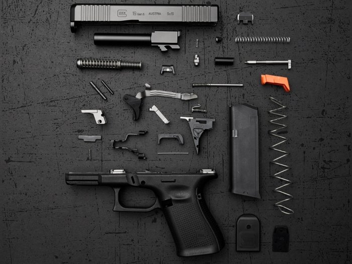 Glock 19 Upgrades: Building a Better Blaster — image showing a Glock with aftermarket upgrades and accessories, representing recommended accessories and upgrades for the Glock 19.