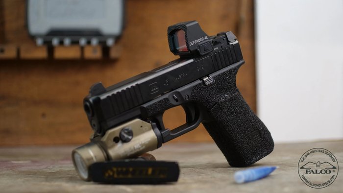 How To Install A Red Dot Using the Glock MOS System | Falco — shows red dot installation on Glock MOS, directly relevant to sights, optics, and MOS options.
