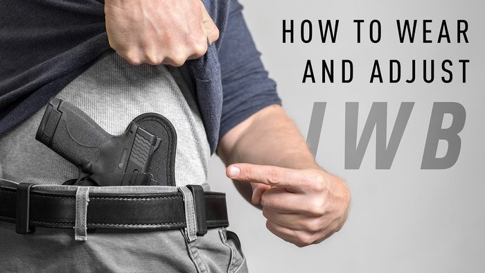 How To Wear And Conceal An IWB Holster by Alien Gear Holsters — demonstrates wearing, concealment, and holster fit for training and carry setup.